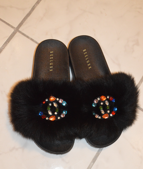 CC Chantel Jeweled Slippers