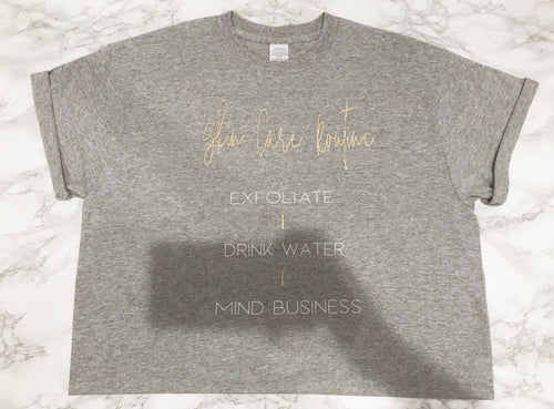 Skin Care Routine Tee