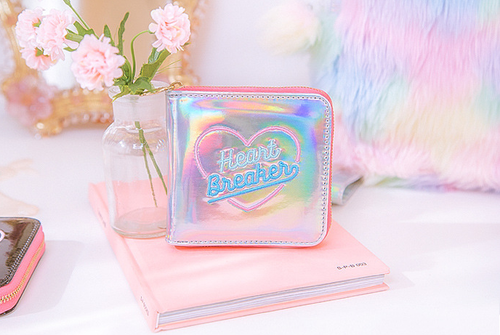 Hologram Embroidery Wallet
