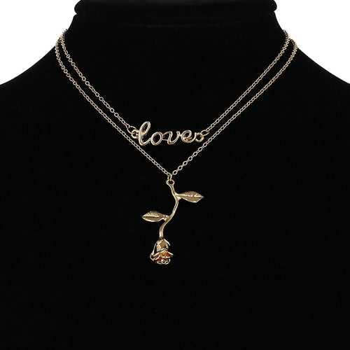 Love Rose Necklace