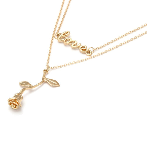 Love Rose Necklace