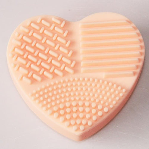 Heart Makeup Brush Scrubber Washer