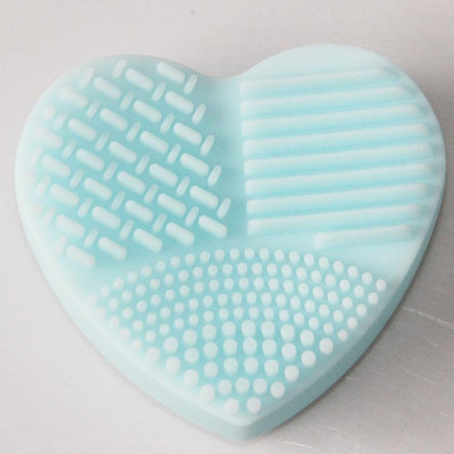 Heart Makeup Brush Scrubber Washer