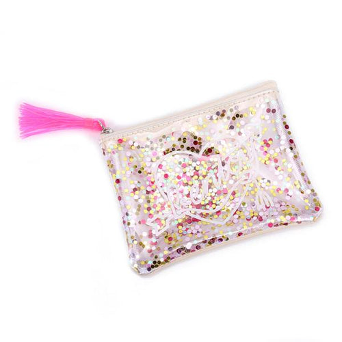 Jelly Sequin Pouch