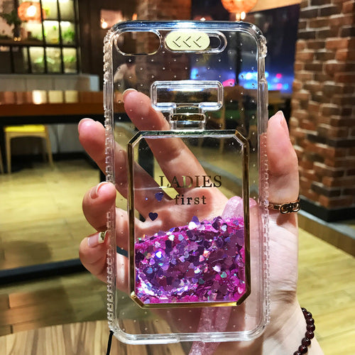 Ladies First Glitter iPhone Case