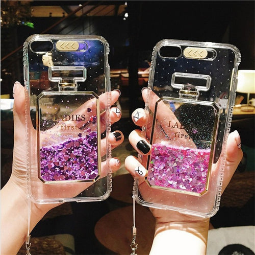 Ladies First Glitter iPhone Case