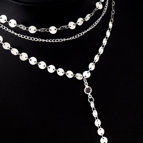 Sequins Choker Necklace