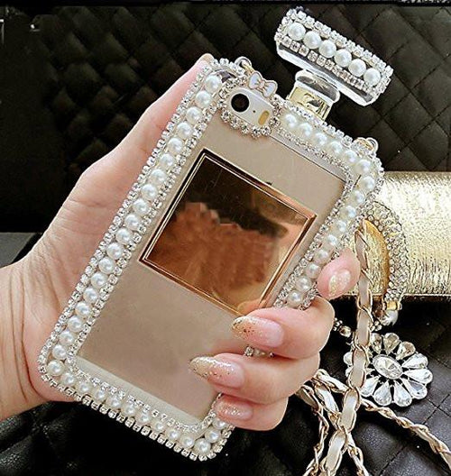 Diamond Crystal Perfume Bottle iPhone Case