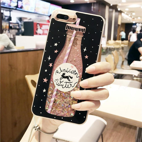 Unicorn Drink iPhone Case