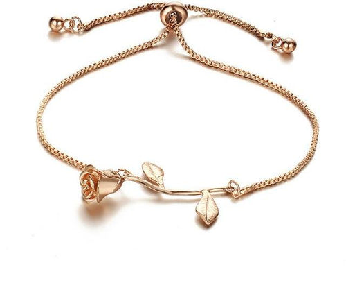 Rose Link Bracelet