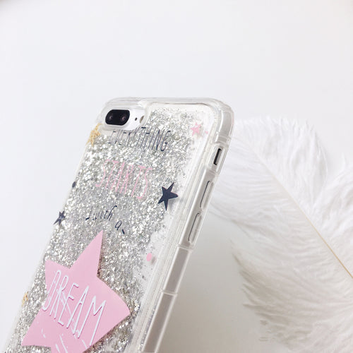 Stars & Dreams Quicksand iPhone Case