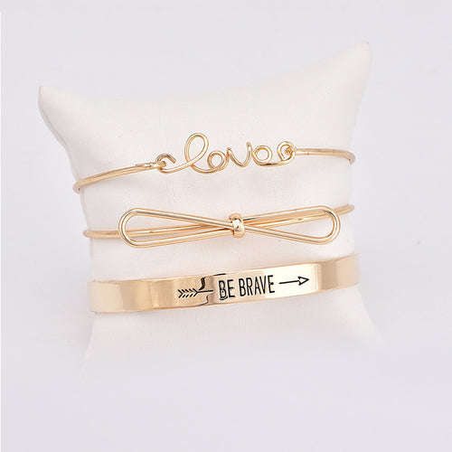 Brave Bangle Set