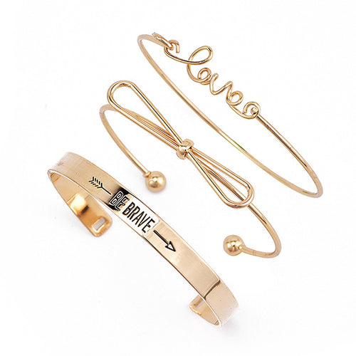 Brave Bangle Set
