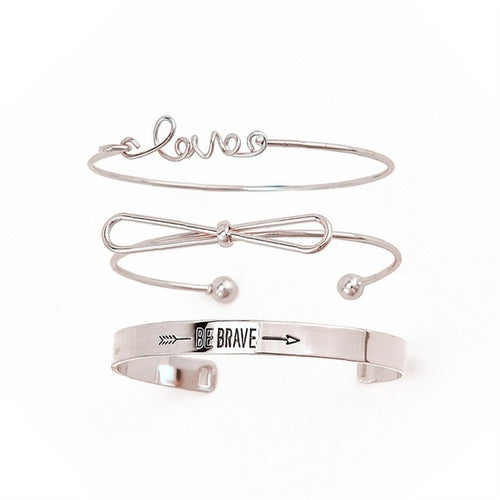 Brave Bangle Set