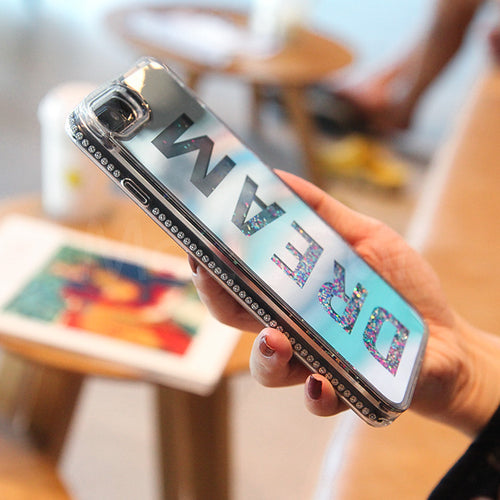 Dream Mirror Quicksand iPhone Case