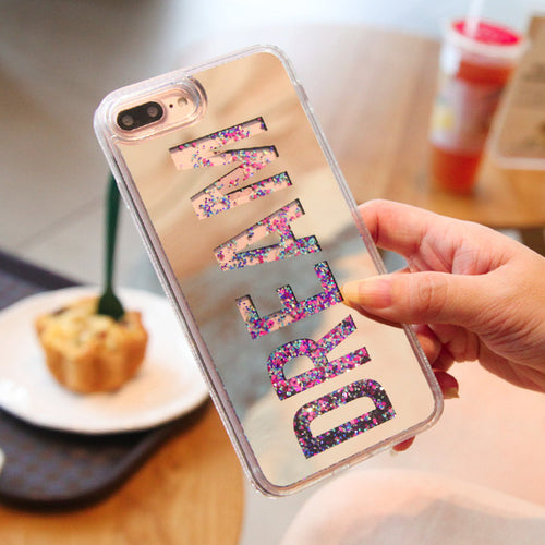 Dream Mirror Quicksand iPhone Case