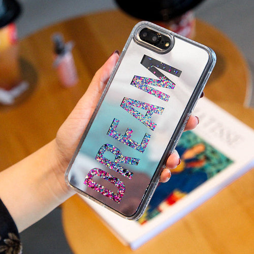 Dream Mirror Quicksand iPhone Case