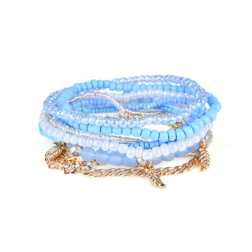 Island Vibes Beaded Bracelet Set