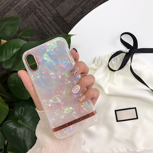 Chic Foil Marble iPhone Case