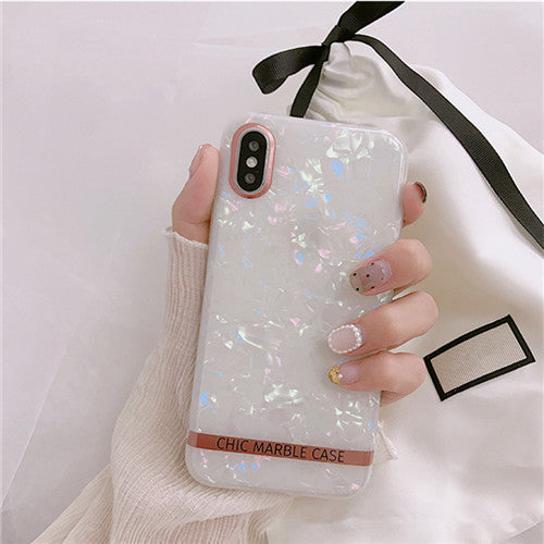 Chic Foil Marble iPhone Case