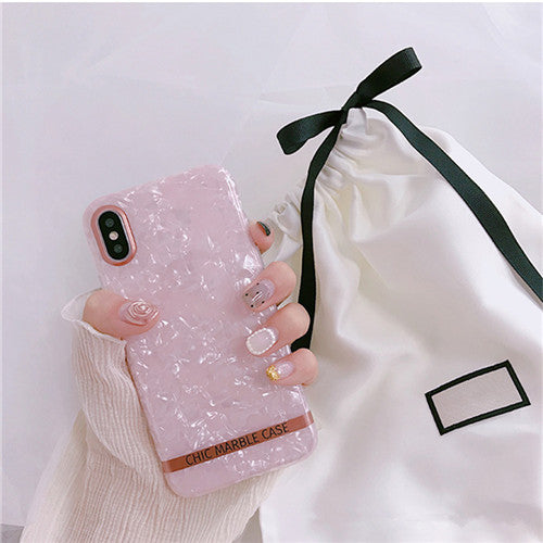 Chic Foil Marble iPhone Case