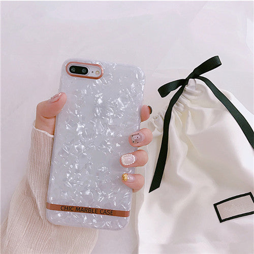 Chic Foil Marble iPhone Case