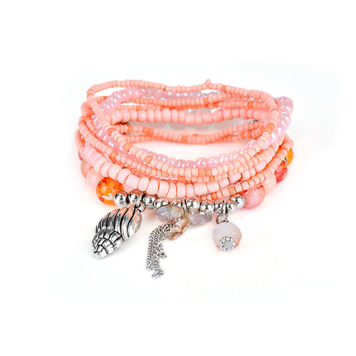 Island Vibes Beaded Bracelet Set