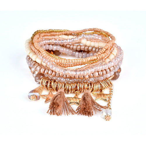Island Vibes Beaded Bracelet Set