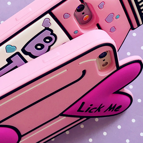 Water Bottle And Popsicle iPhone Cases