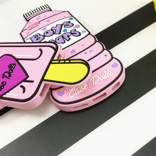 Water Bottle And Popsicle iPhone Cases