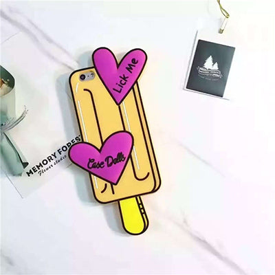 Water Bottle And Popsicle iPhone Cases